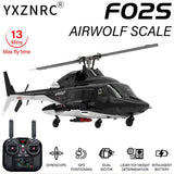 YUXIANG F02S Airwolf 9CH 2.4G GPS 3D Positioning RC RTF Helicopters 2 Battery