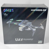 DMES UAV Skyseeker Four-Axis Drone HD Ultra 2.4G Intelligent Remote 14+ New