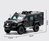 TG MVA 1:64 Black Bearcat AFV Armored Vehicle Figure Model Diecast ABS Car New