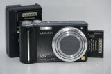 Panasonic LUMIX DMC-TZ7 Compact Digital Camera with 3 Batteries and Charger
