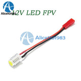 DC12V RC FPV Night Flying Searchlight 1.5W LED Lights for Airplane Drone QAV250