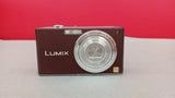 Panasonic Lumix DMC-FX33 8.1MP 4x Leica Zoom Digital Camera red from Japan
