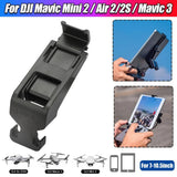 Tablet extended bracket holder with adjustable clamp, fits 7–10 inch tablets, black