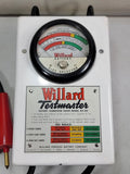 Rare Vintage Willard Testmaster Test Master Battery Condition Tester Model WT-80 Battery