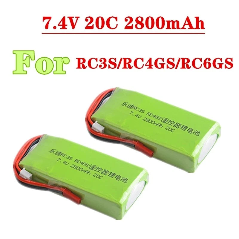 7.4V 3000mah Lipo Battery For Radiolink RC3S RC4GS RC6GS Transmitter Aircraft RC