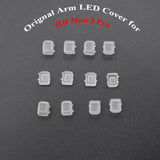 DJI Mini 3 Pro motor arm LED cover lampshade replacement set, translucent square caps
