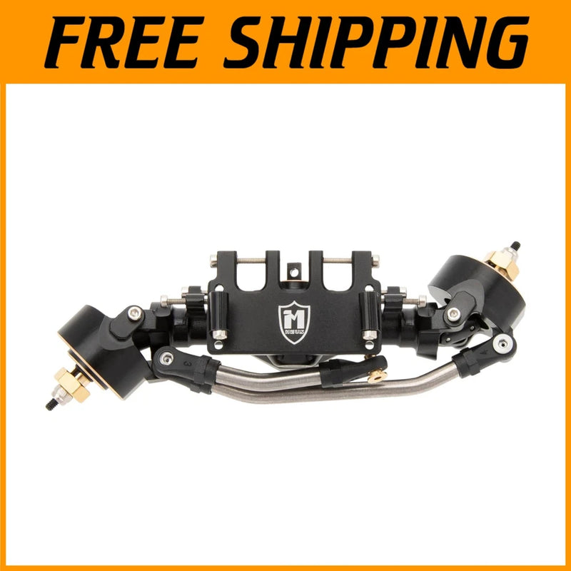 Front Axle Upgrades for 1/24 RC Crawler - Black Free USA Shipping