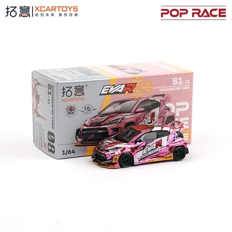Xcartoys x POP RACE 1:64 EVA RI PRODUCTION MODEL CUSTOM TYPE-08 GOODRIDE Car