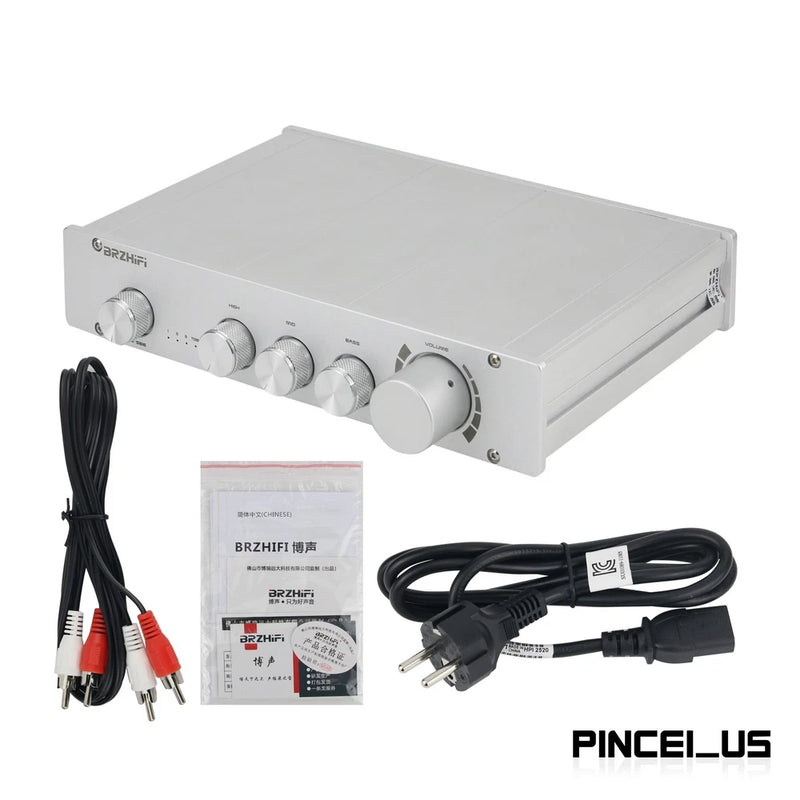 Pure Class A Preamp Tuner Preamplifier DAC Decoder Support 3-CH Wired Input pe66