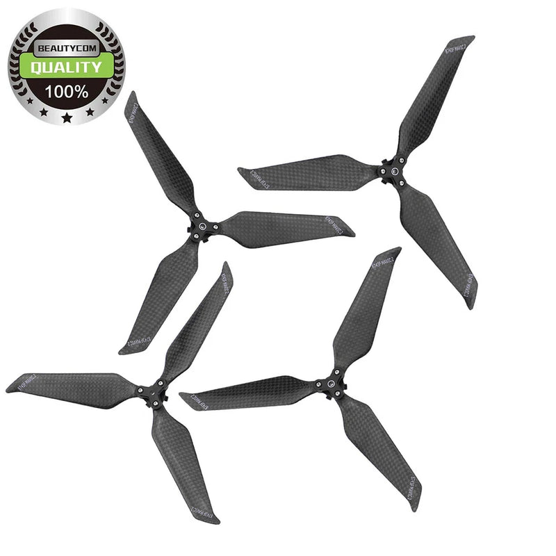8743 LOW-NOISE CARBON FIBER PROPELLERS X4 BLADE FOR DJI MAVIC 2 PRO ZOOM DRONE