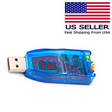 1X Red DC 5V to 1-24V USB Step Up Down Power Supply Module Buck Boost Converter
