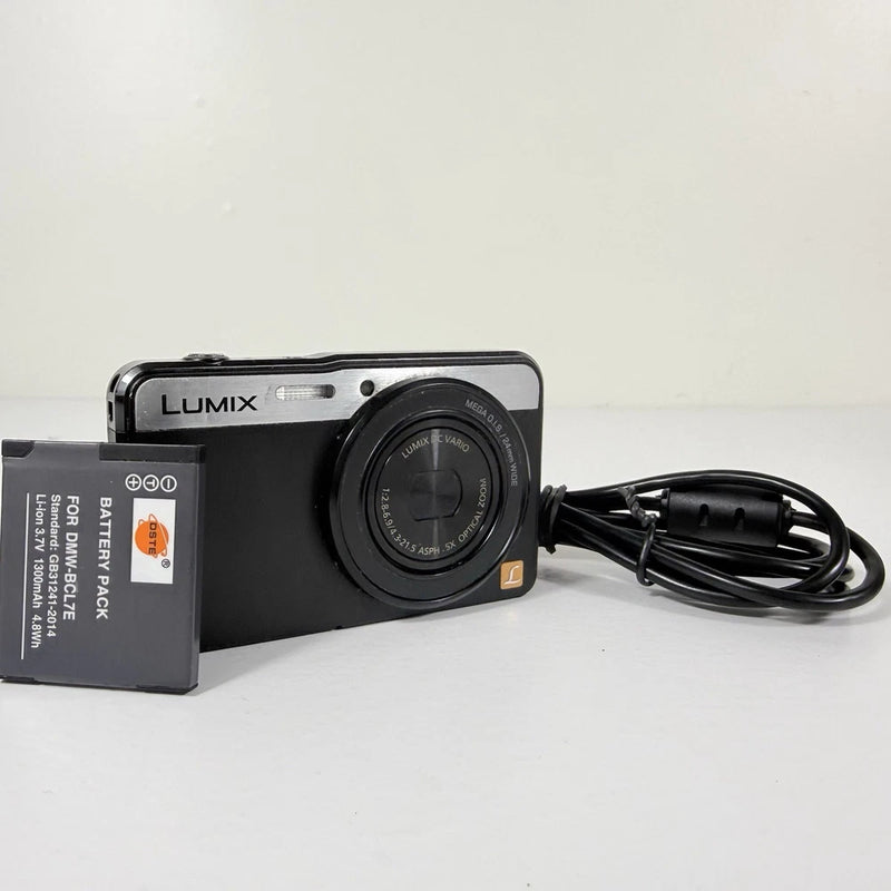 Panasonic Lumix DMC-XS3 14.1MP 5x Zoom HD Slim Digital Compact Camera *READ*