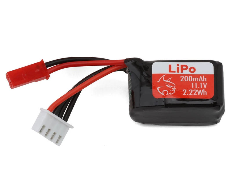 Redcat 3S LiPo Battery 11.1V/200mAh JST Connector Compact & Lightweight RER42141 Battery