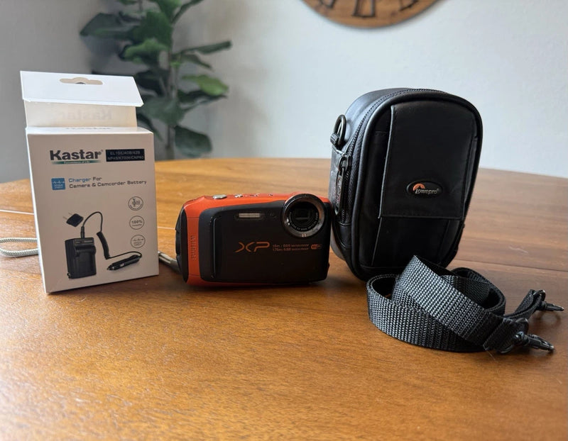 Fujifilm FinePix XP90 Orange 16.4 MP 5x Optical Zoom Digital Camera