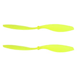 2 Pcs 11x8 Inch Propeller 2-Vane Blades Props for RC Airplane Aircraft, Black