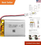 Lightweight 1100mAh 3.7V LiPo Battery - Versatile and Durable Power Supply Battery
