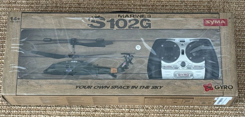 Syma RC Helicopter, S102G (NEW IN BOX)