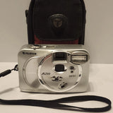 Fujifilm FinePix A200 A Series 2.0MP Digital Camera y2k Silver Tested W/ Case