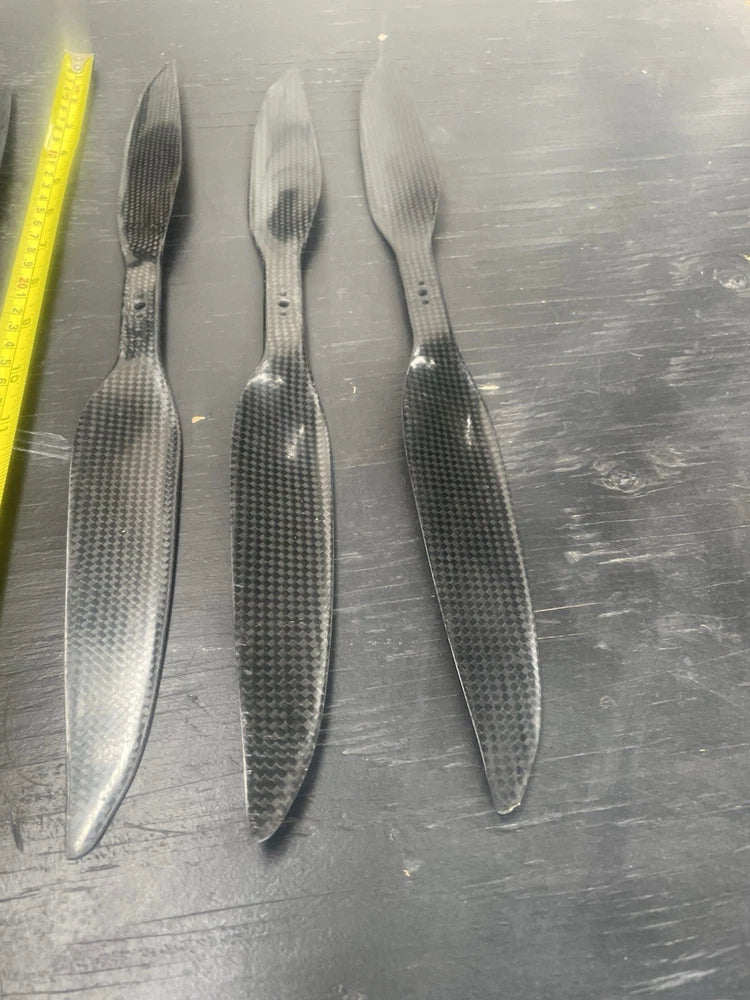 Propellers for drone airplane Carbon Fiber  5 Large Props