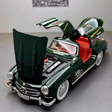 1:32 1954 Mercedes?Benz 300SL Diecast Model Car Alloy Vintage Toy w/ Light Sound