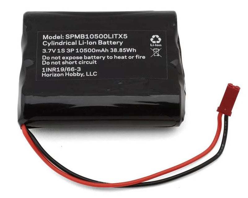 Spektrum 3.7V 1S 10,500 mAh TX Batt: iXSR # SPMB10500LITX5