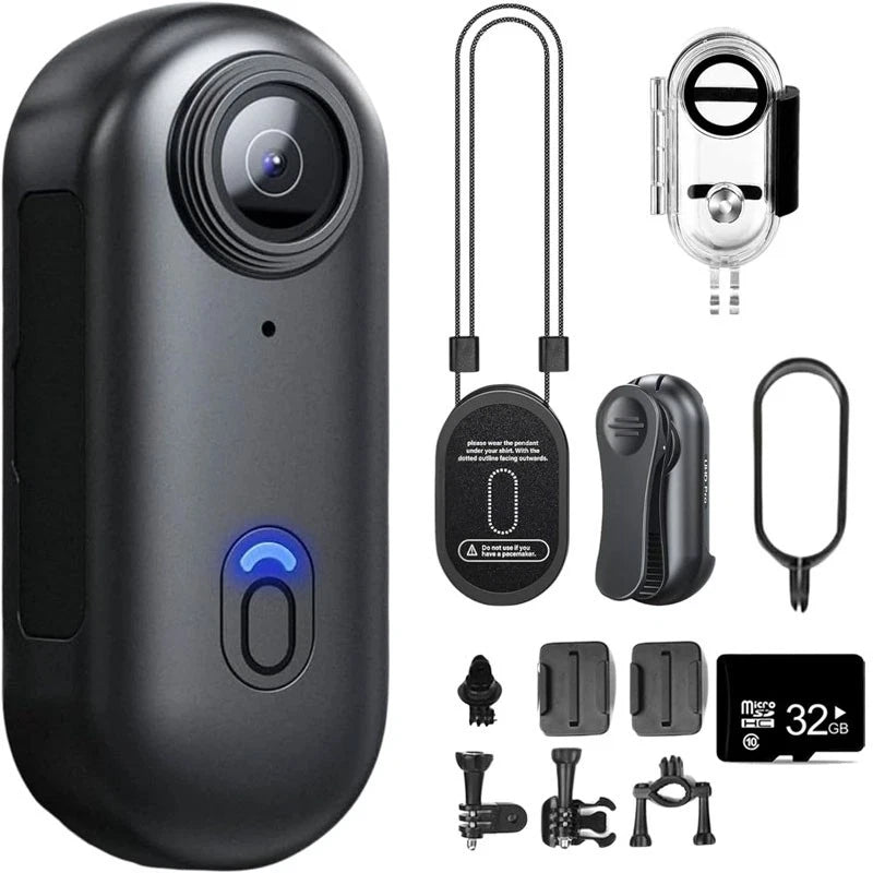 4K MINI WIFI Action Camera Thumb Sport POV Portable Video Recorder Outdoor 32GB