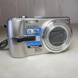 Broken Panasonic Lumix DMC-TZ3 Digital Camera AS IS For PARTS or REPAIR