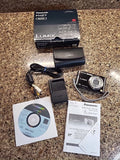 Panasonic Digital Camera Lumix DMC-FH27 16 MP Works Battery 4GB SD card Charger