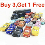 *Buy 3 = 1 Free Disney Pixar Cars King Chick Hick Guido 1:55 Diecast Model Car