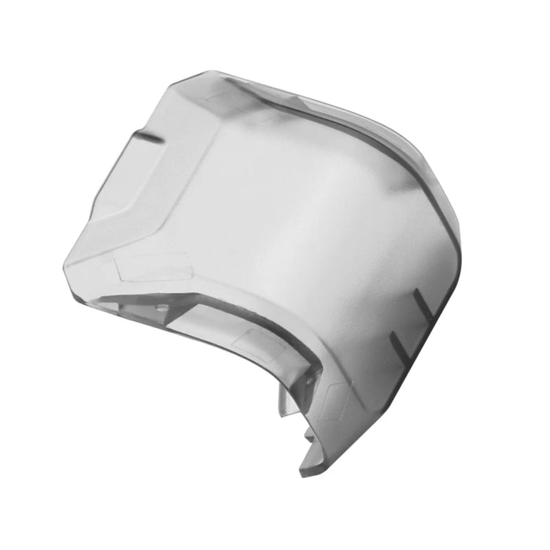 Transparent gray lens protective cover with fixing buckle