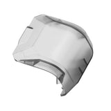 Transparent gray lens protective cover with fixing buckle