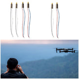 RC drone motor spare parts set: four wired motor leads with brass terminals
