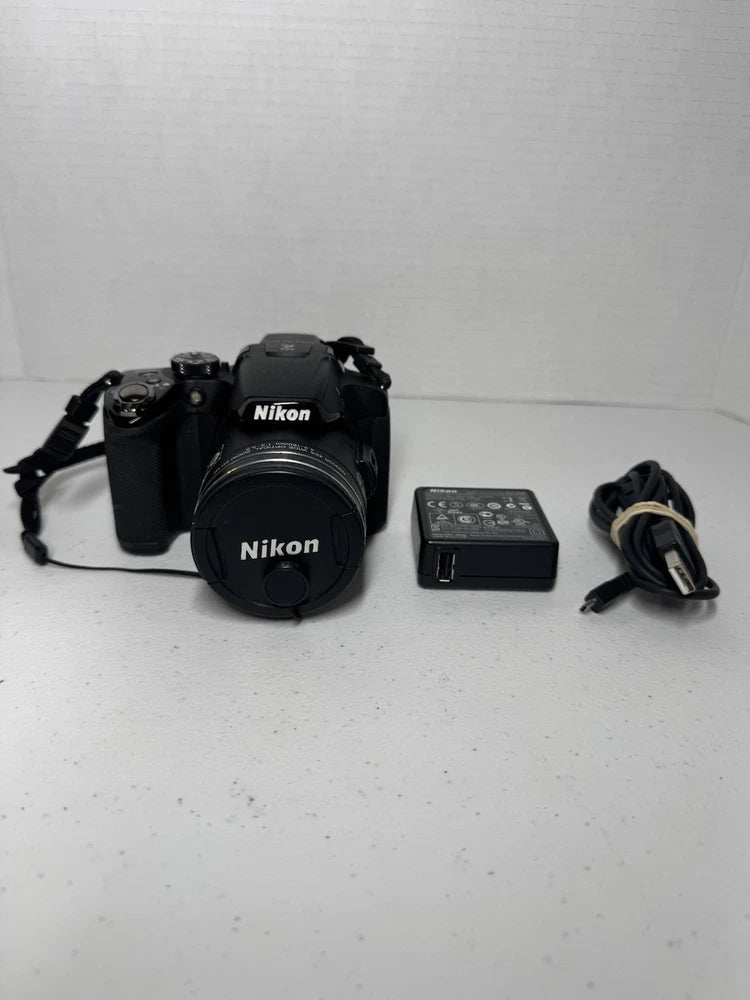 Nikon P510 16.1MP Digital Bridge Camera 42x Optical Zoom - Tested working