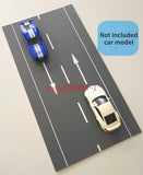 Diorama 1/64 City Street Road Crossroads Highway Model Scene Building Model Prop
