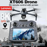 Lenovo XT606 8K GPS Drone Dual Camera 5G FPV Obstacle Avoidance Pro RC QuadProX