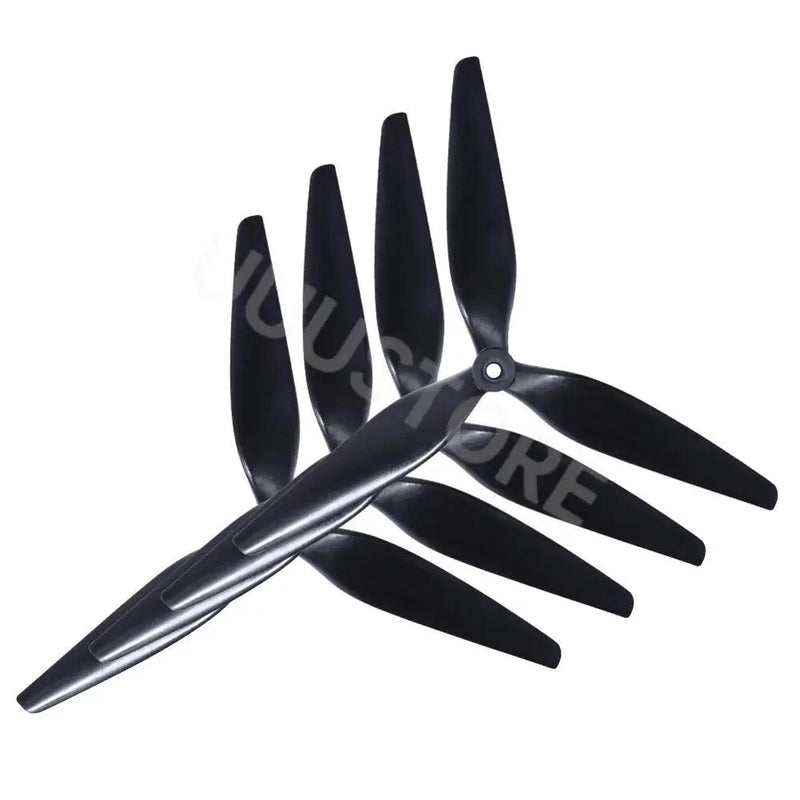 10inch 9inch 3 blades Black Carbon Reinforced Nylon Propeller for FPV Drone hot