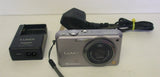 Panasonic LUMIX DMC-FX100 12.2MP Digital Camera - Silver - Spares or Repair