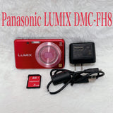 Excellent Panasonic LUMIX DMC-FH8 16MP With Charger