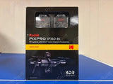 Kodak PIXPRO SP360 4K Dual Pro Pack 360?? VR Action Camera Black - Brand New