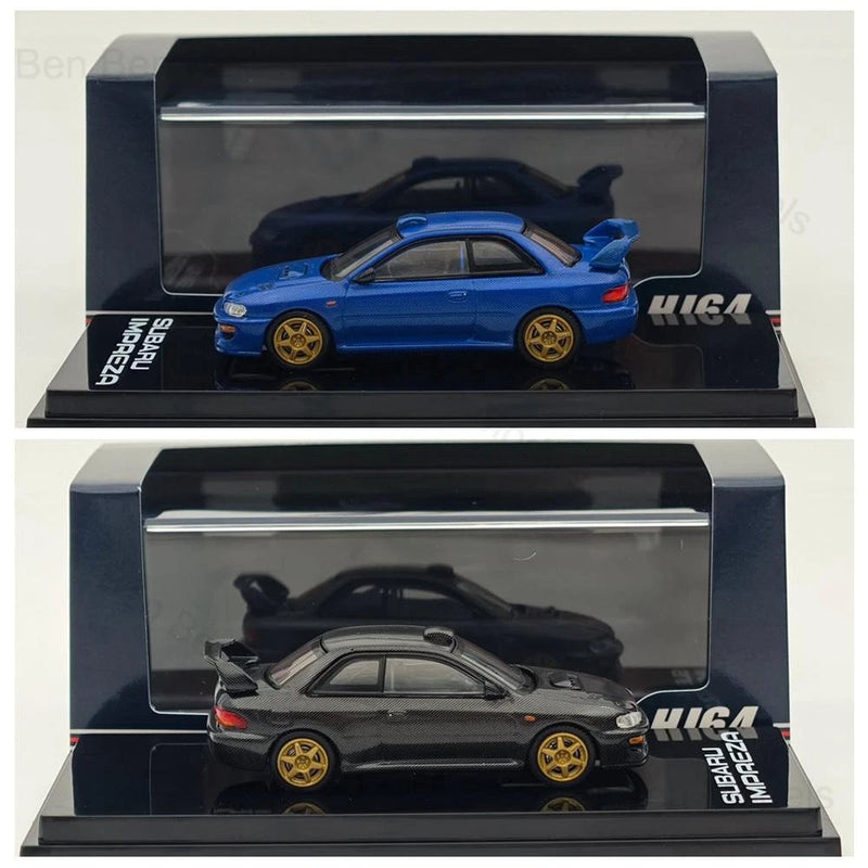 1/64 Impreza 22B STi Version GC8 Rally Base Car Diecast Model Hobby Japan