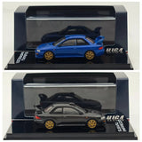 1/64 Impreza 22B STi Version GC8 Rally Base Car Diecast Model Hobby Japan