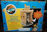 Build Your Own Battery Operated Wooden ROBOT Model Battery
