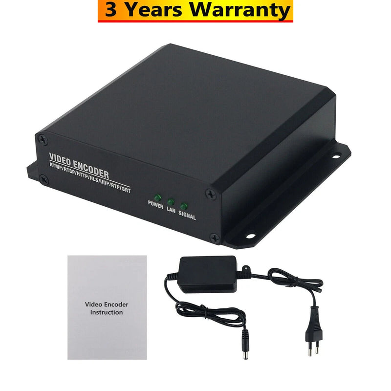 4K 30FPS Video Acquisition Encoder HDMI-compatible Loop Out H.265 HD Encoder