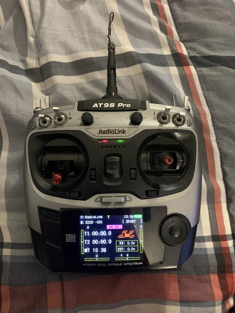Radiolink AT9S Pro 10/12CH transmitter with R9DS receiver for RC Racing Drone
