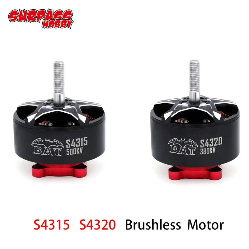 Surpass Hobby Bat series S4315 500KV /S4320 380KV Brushless Motor For RC FPV