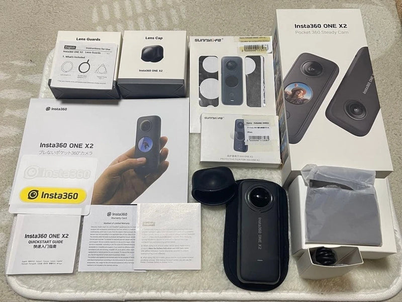 Insta360 ONE X2 5.7K 360?? Action Camera with Stabilization and Waterproof Used