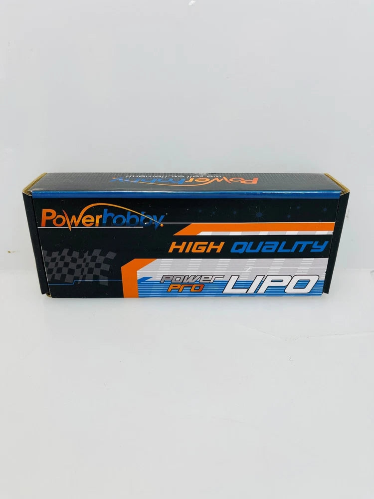 Power Hobby 5200mAh 11.1V 3S 50C LiPo Battery with Hardwired T-Plug