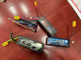 4 pack -Speedpack Gens Ace Turnigy Powerhobby Lipo Battery 4s & 3s Lipo XT90 Battery