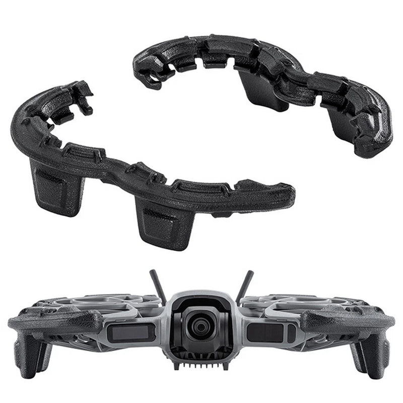 Black anti-collision bumper guard ring cover for drone, curved protective frames