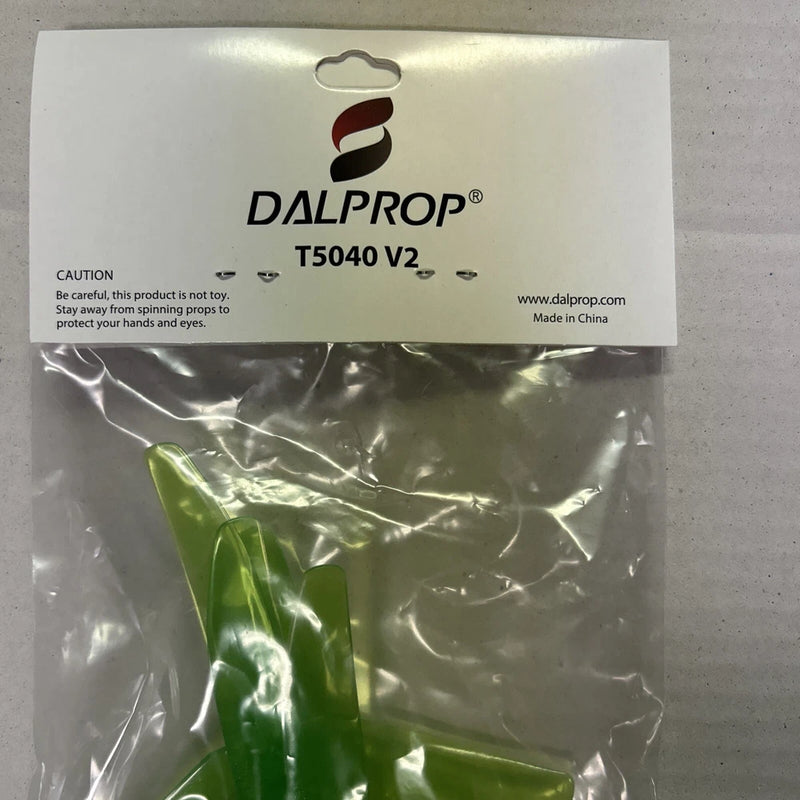 NEW DALPROP T4045V2 Tri Blade Propeller 4pcsFPV Drone Green